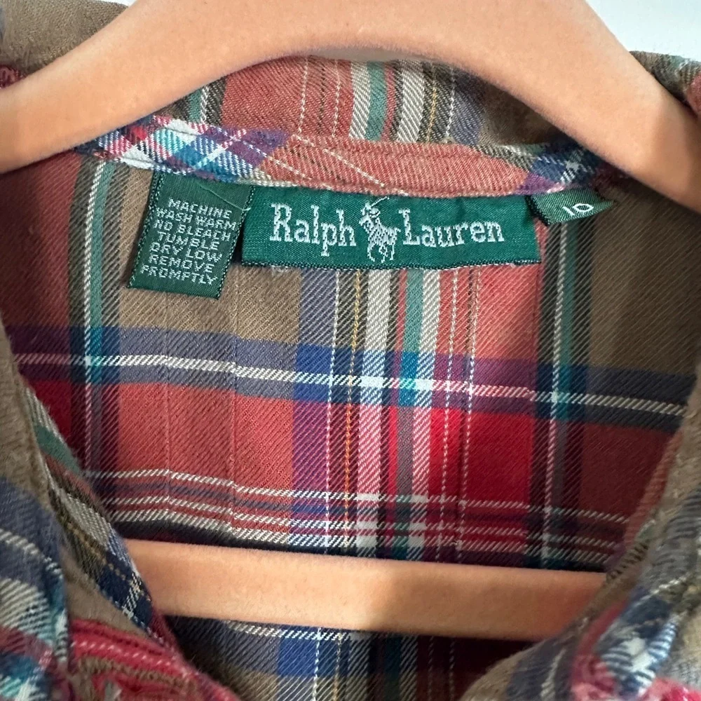 COPY - Girls vintage Ralph laurenn button down shirt